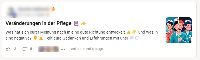 Beispielkommentare